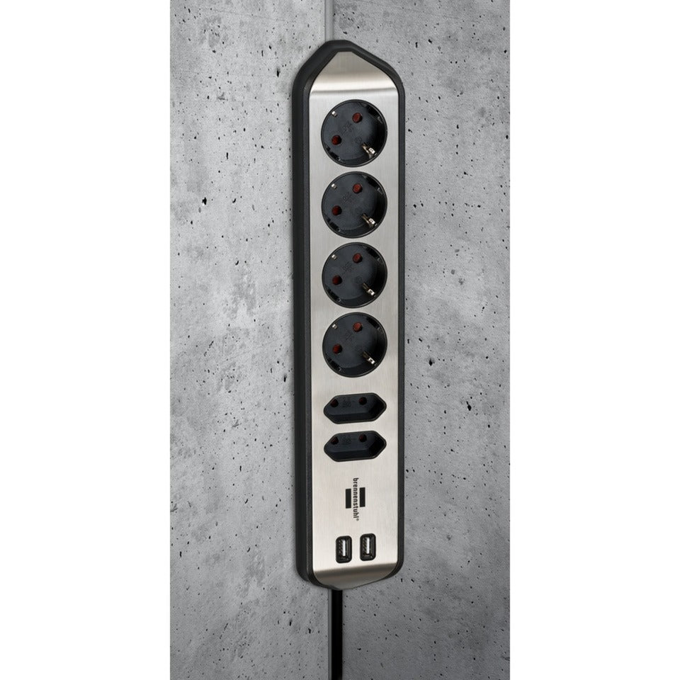 Brennenstuhl Estilo Corner Stop Contact 4 fois