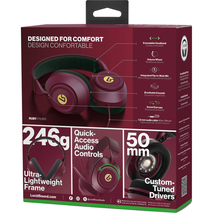 Casque de jeu filaire Powera Lucidsound LS10X Gen 2 pour Xbox Series