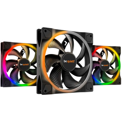 Soyez silencieux! PWM léger 140 mm Pack triple