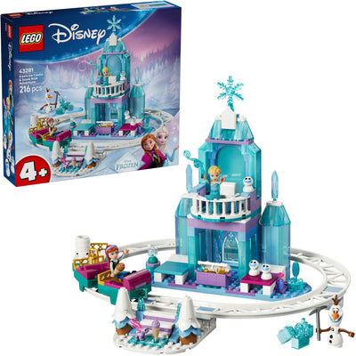 Lego Disney Princess 43281 Le château de glace et la balade sur neige d'Elsa