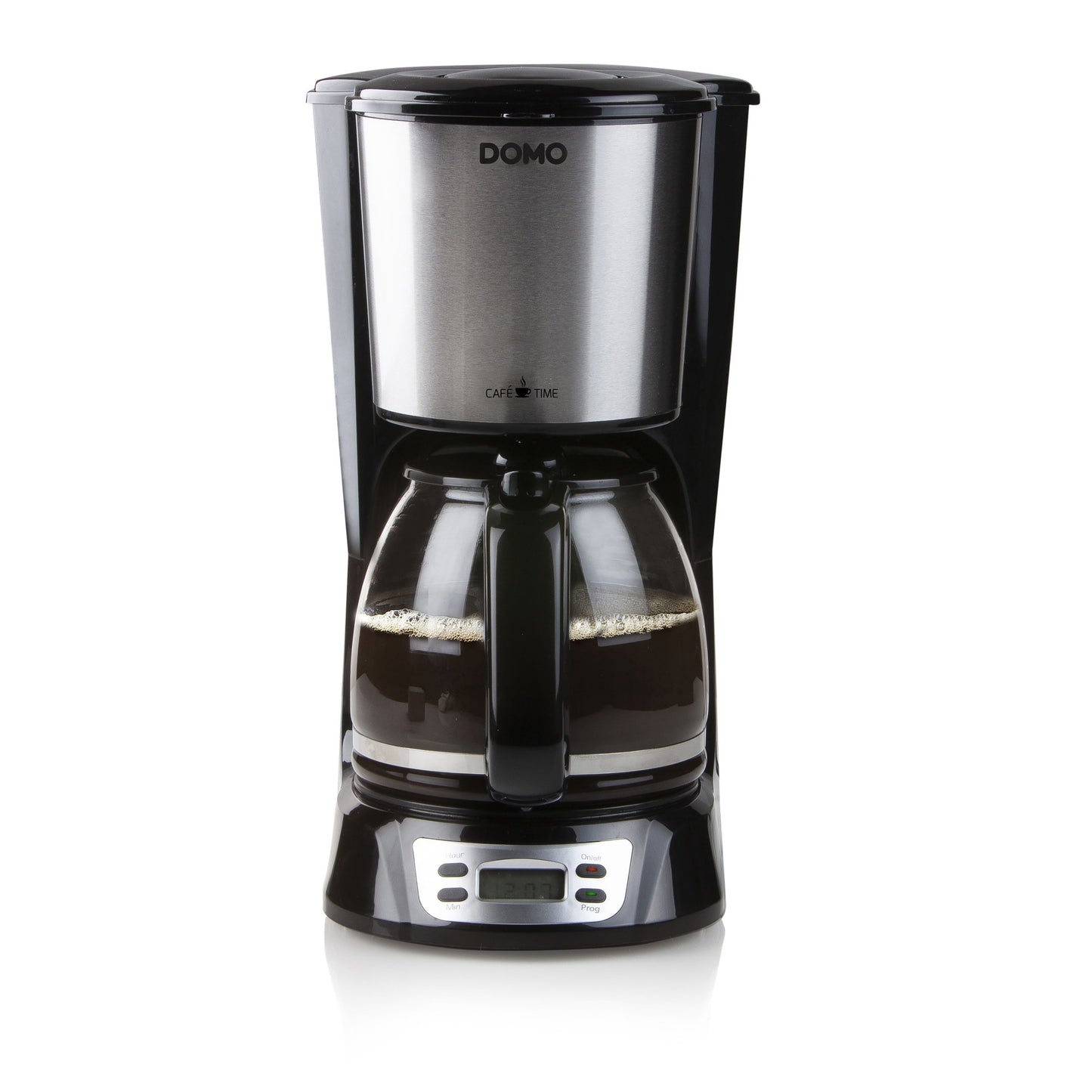 Cafetière Domo avec minuterie et affichage DO708K