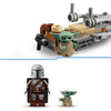 Lego Star Wars TM 75436 Le Speeder Bike du Mandalorien et de Grogu | 2 pièces