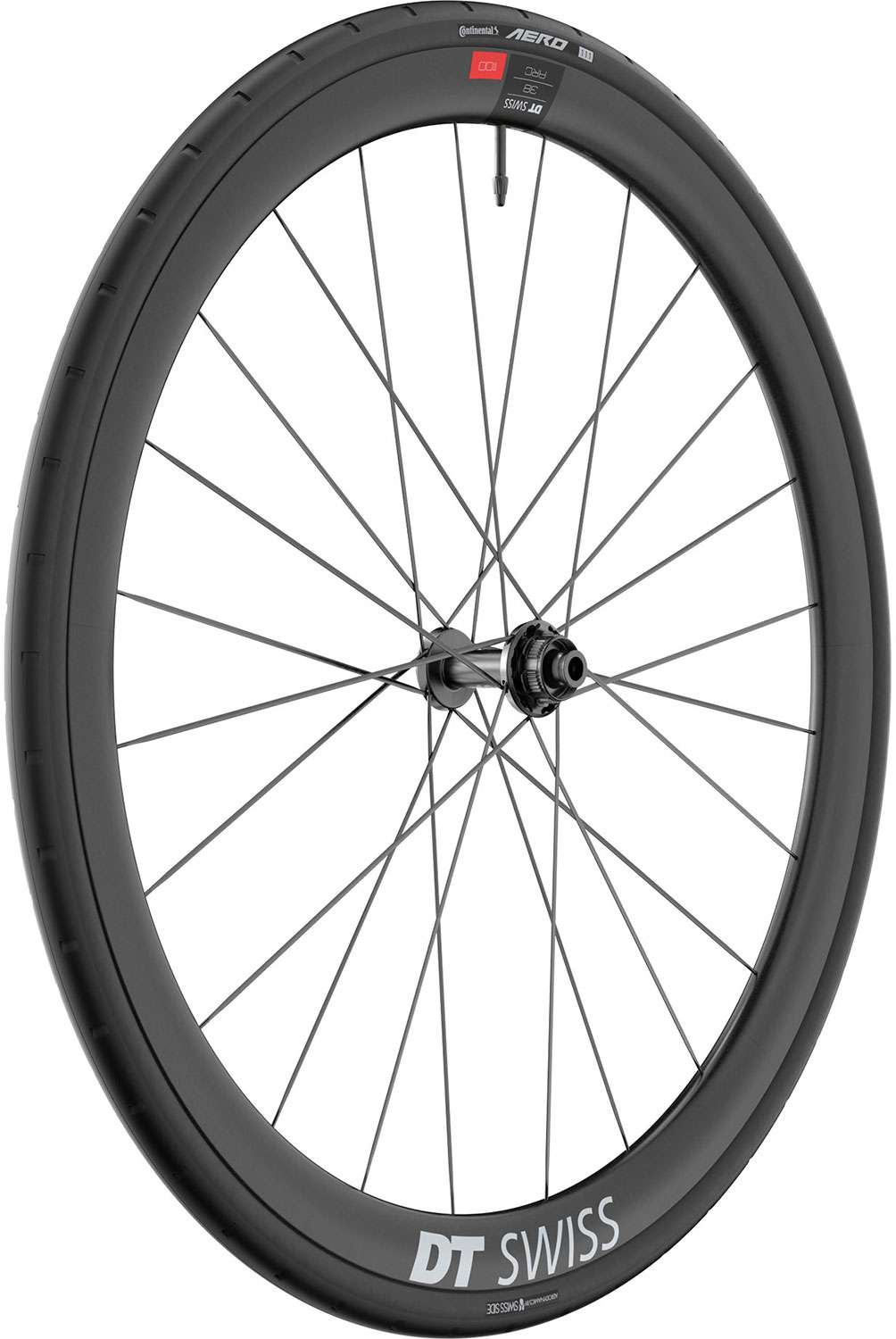 Roue Avant DT Swiss Arc 1100 Dicut® WTS 38 Disc Cl Carbone