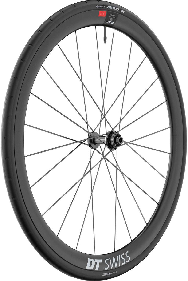 Roue Avant DT Swiss Arc 1100 Dicut® WTS 38 Disc Cl Carbone