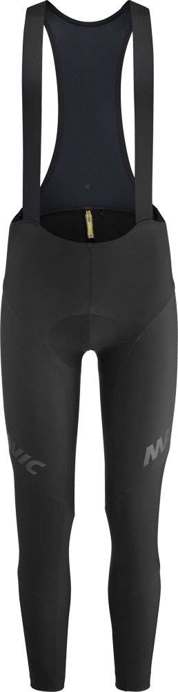 Mavic aksium thermo - cuissard à bretelles avec peau de chamois