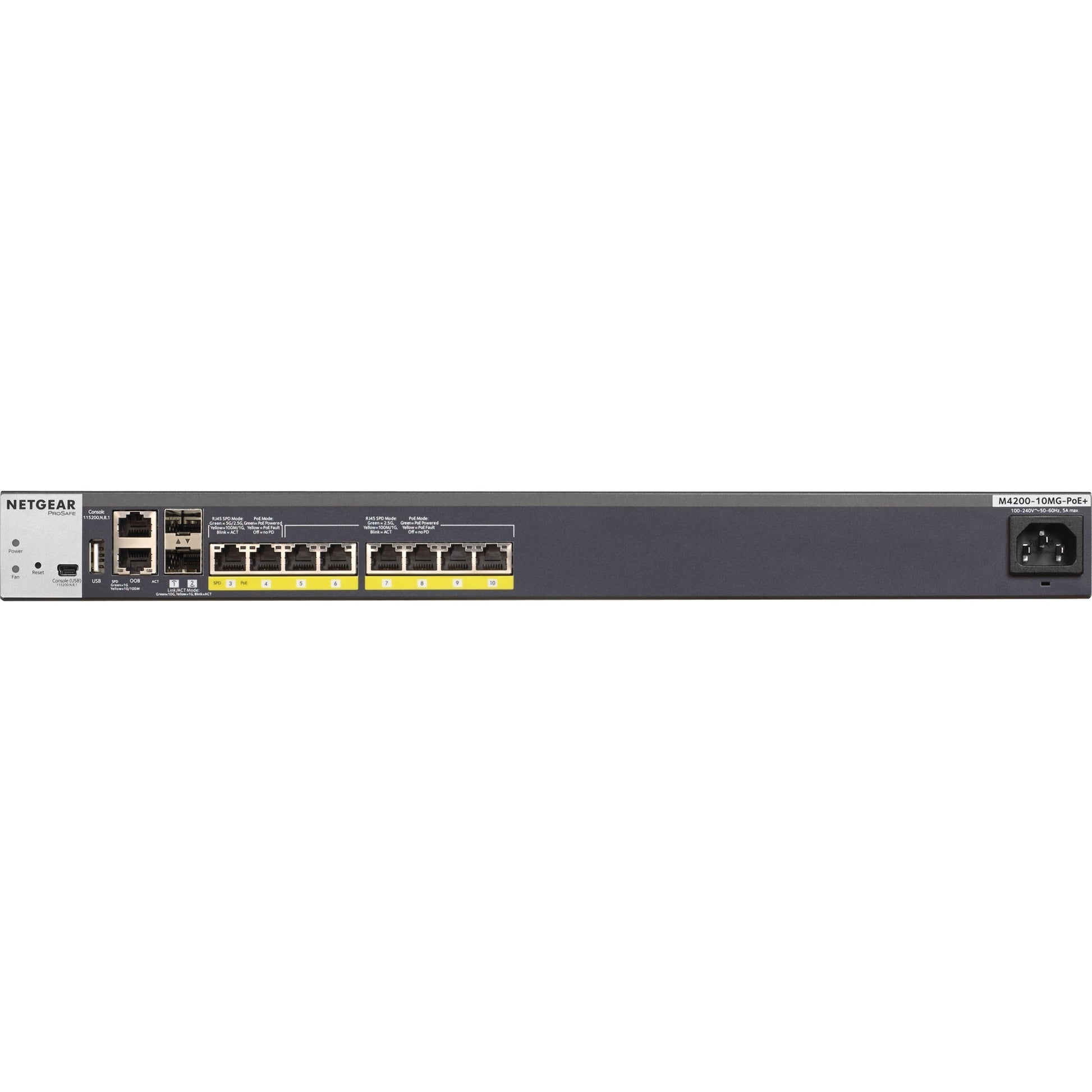 NetGear Prosafe M4200-10mg-POE +