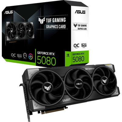 Carte graphique Asus Tuf Gaming GeForce RTX 5080 OC 16 Go (3x DisplayPort, 2x HDMI)