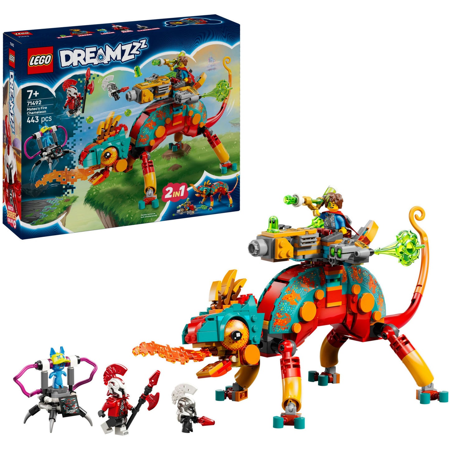 Lego 71492 Dreamzzz Mateo's Fire Cameleon