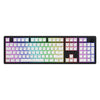 Hator skyfall sans fil, clavier de jeu (noir, disposition américaine, hator aurum citron, RVB, double shot abs, hot-swap, bluetooth usb-c 2,4 GHz)