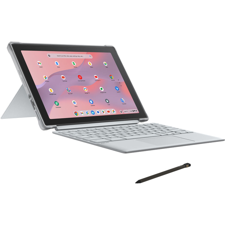 Asus Chromebook CM30 détachable Cl3001DM2A-R70267 10,5 ordinateur portable 2-en-1 (argent | Kompanio 520 | Mali-G52 2ee MC2 | 8 Go | 64 Go EMMC)