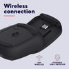 Souris de poche portable et rétractable Trust zylo (noir, 1 000 - 2 400 dpi)