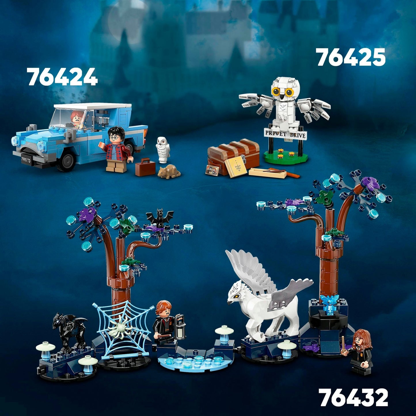 LEGO 76425 Harry Potter Hedwig à Ligusterlaan 4