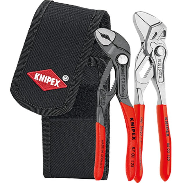 Knipex Mini Tang Ensemble dans le sac à ceinture à outils 002072V