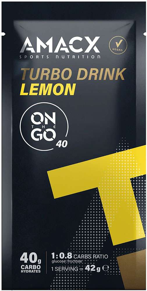 Amacx turbo boisson 1:0,8 en déplacement 42g