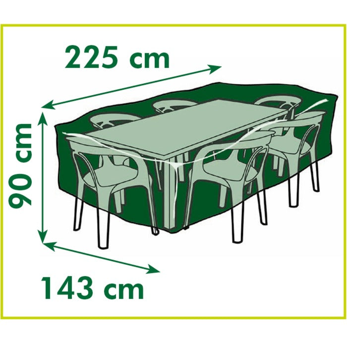 Couverture de meubles de jardin de la nature pour ensemble de salon