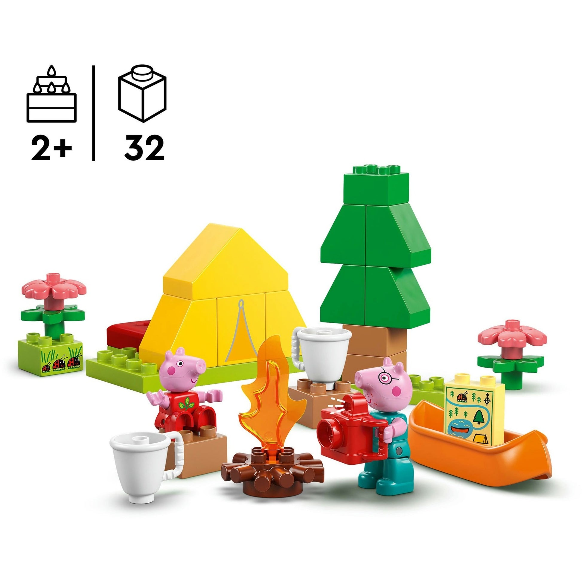 LEGO DUPLO 10452 PEPPA PIG CAMPING TROIS