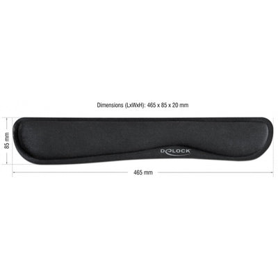 Dellock au poignet de repos pour ordinateur portable à clavier