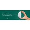 Relais relais din intelligent Frient (gris clair, zigbee)