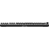Soyez silencieux! Clavier de jeu mécanique RVB tactile silencieux à montage léger (noir, disposition américaine (qwerty), tactile silencieux, 100 %, argb, touches pbt à double prise) - afbeelding 3