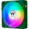 Thermaltake ct120 ex argb sync ventilateur de refroidissement pc racing vert (pack de 3 ventilateurs) ventilateurs de boîtier (vert, 3 pièces, 120 x 120 x 25 mm, pwm)