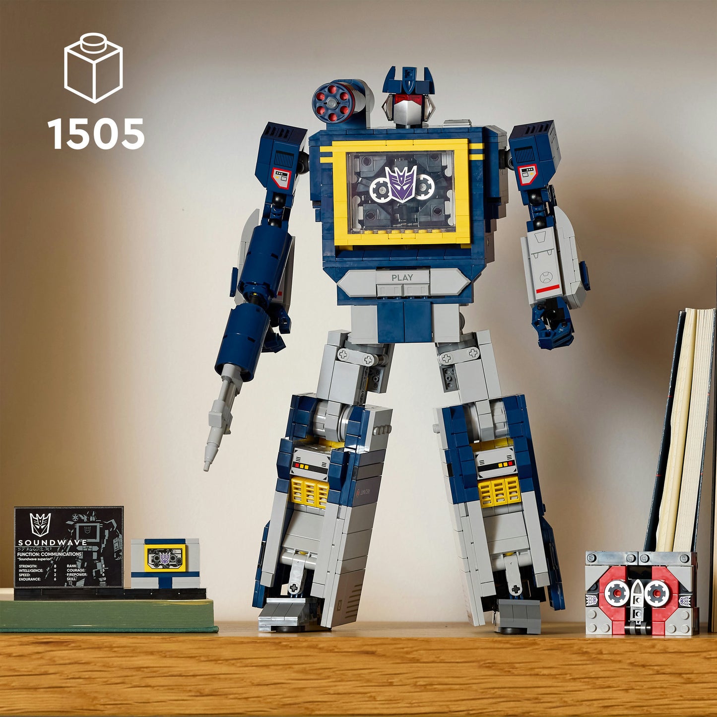 Icônes Lego 10358 transformateurs onde sonore