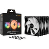 Soyez silencieux! Pack PWM Triple LX 120 mm léger