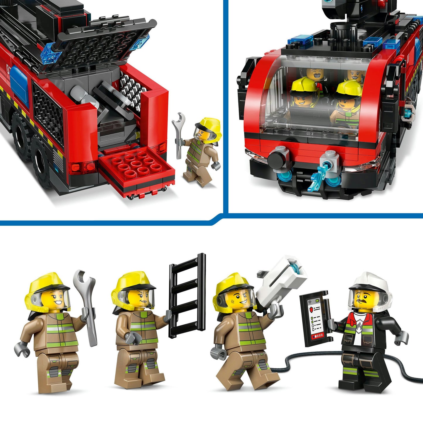 Lego City Fire 60499 Le camion de pompiers de l'aéroport