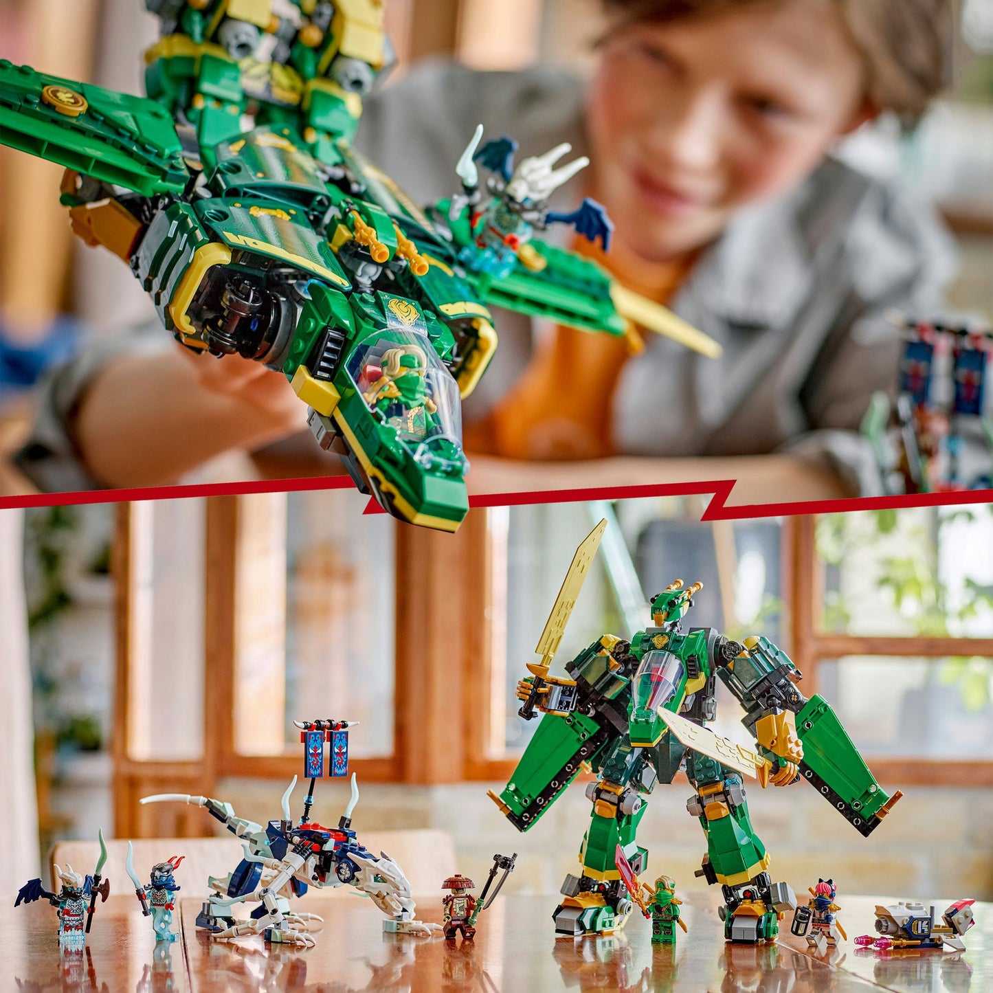 LEGO 71845 Ninjago Lloyds Plane Mecha