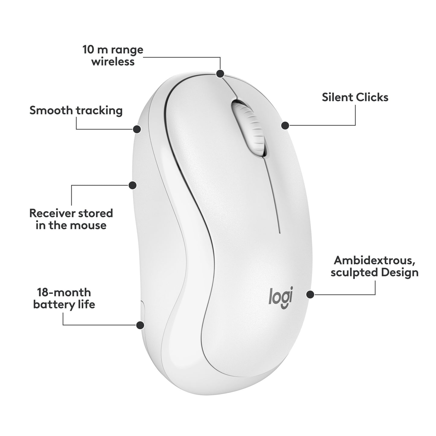 Logitech MK295 Clavier et combo de souris sans fil silencieux Logitech MK295
