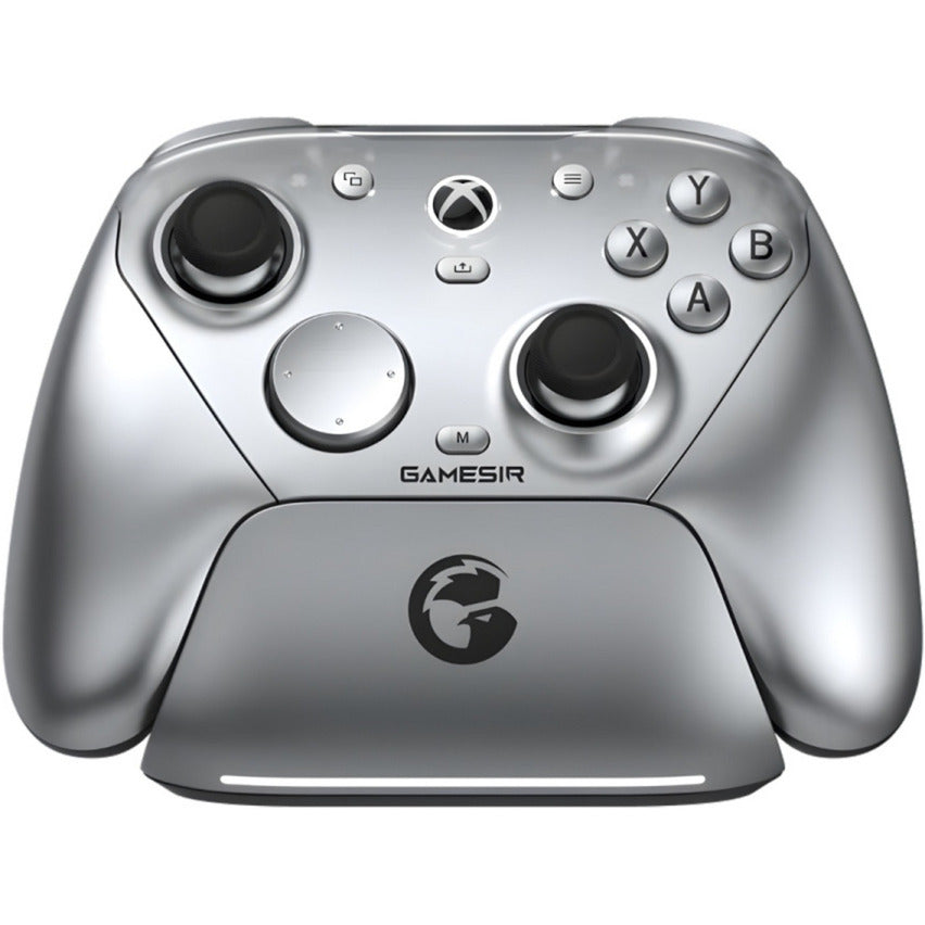 Manette sans fil tri-mode Gamesir g7 pro he - semi-argenté (argenté, USB 2,4 GHz Bluetooth, Xbox series x|s, Xbox one, PC, Android)