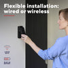 Trust doorcam-3000 caméra de sonnette WiFi intelligente (noir, WiFi 2,4 GHz)