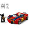 Lego super heros 76336 Marvel Spider-Man Car contre Wolverine venimisé