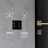 Interrupteur mural Shelly 4 - afbeelding 2