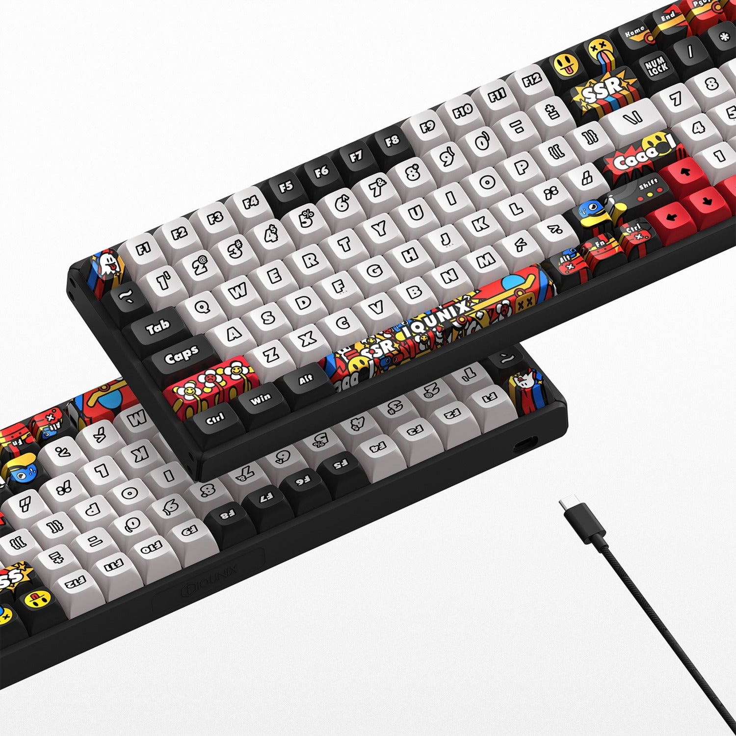 IQUnix F97 Graffiti Diary Wireless Mechanical Clavier