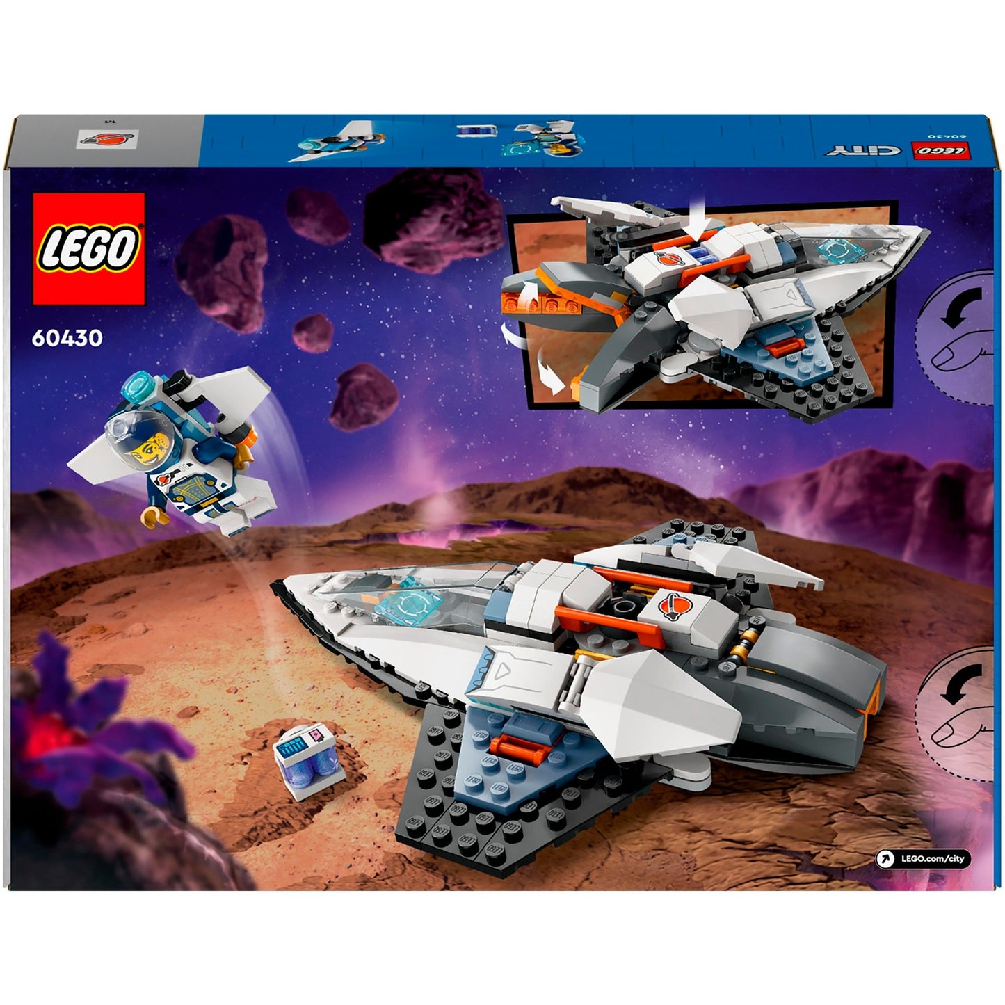 LEGO LEGO CITY 60430 SPACIEUR INTERSTRELLAR