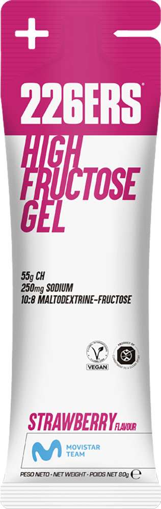 226ers gel à haute teneur en fructose 80g
