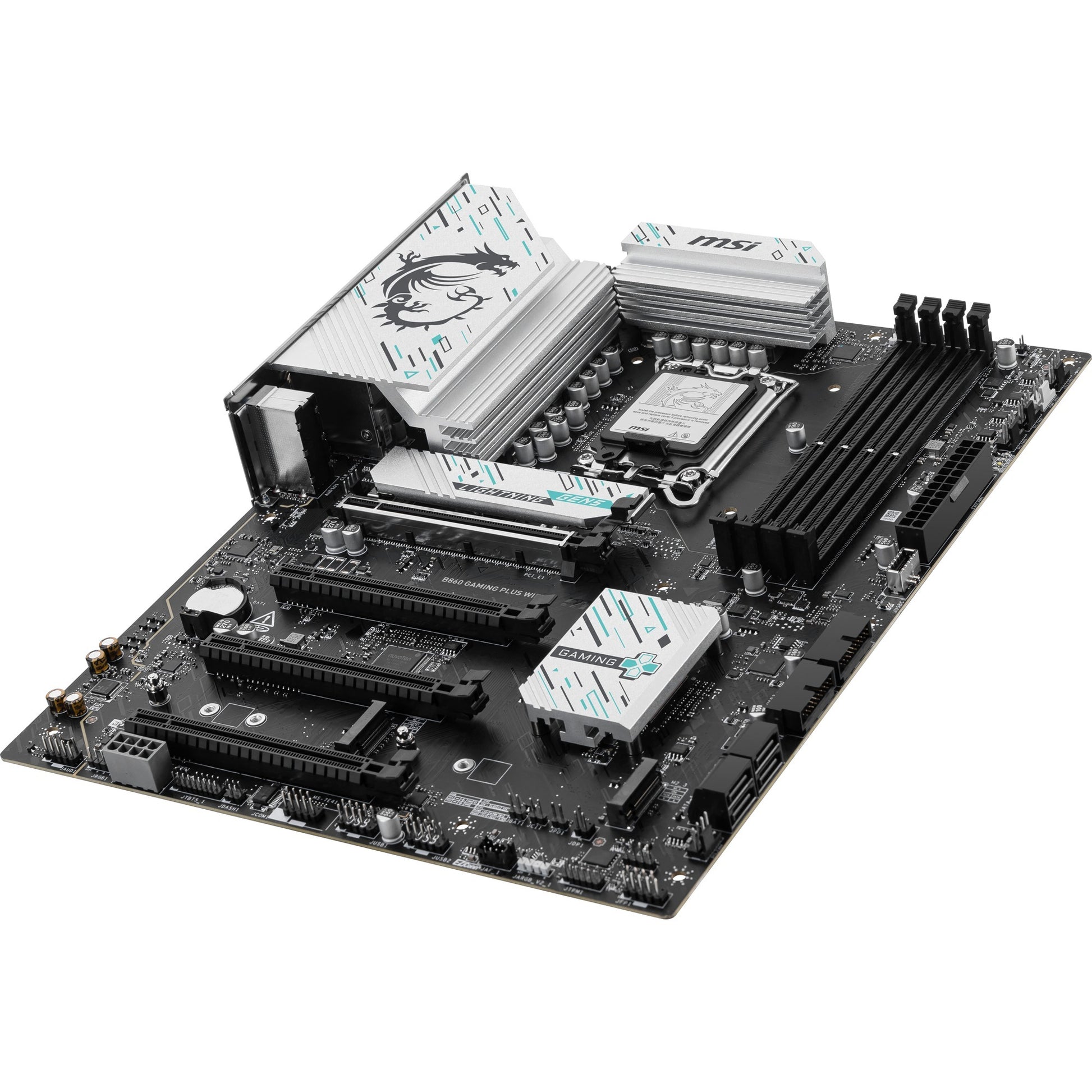 Carte mère MSI B860 Gaming Plus WiFi Socket 1851 (RAID, 5 Go-LAN, WiFi 7, BT, Son, ATX)
