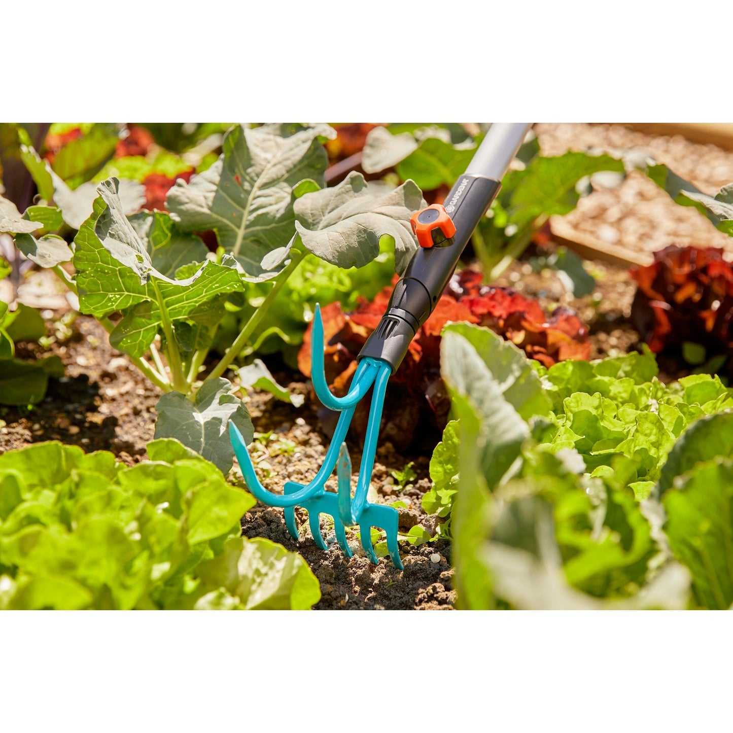 Gardena Combisystem 2-en-1 Krabber Hark