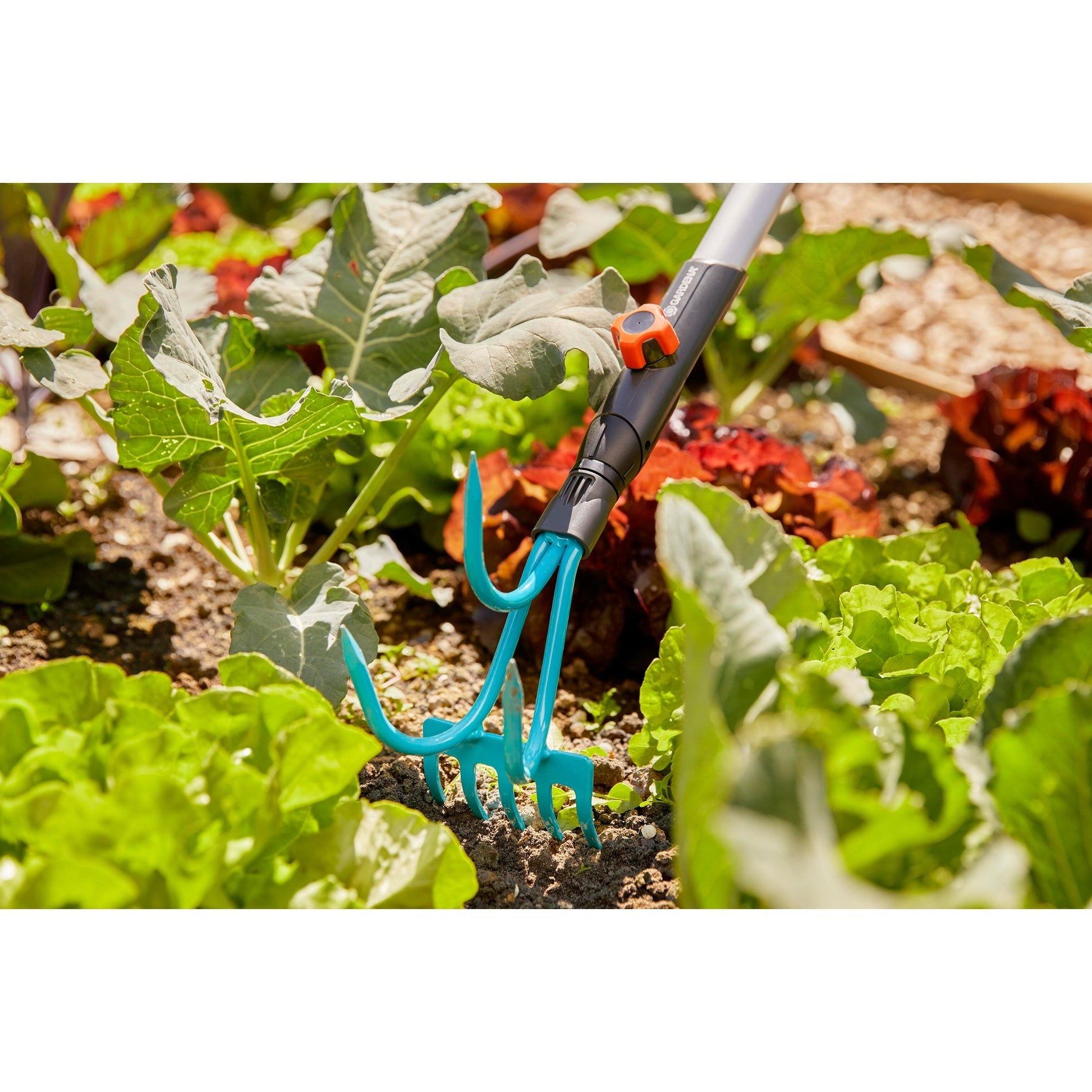 Gardena Combisystem 2-en-1 Krabber Hark