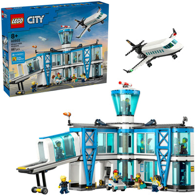 Lego my city 60502 aéroport avec avion