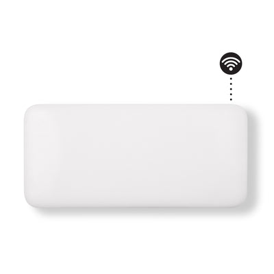 Panneau chauffant wifi Mill steel pa1500wifi4a avec socle, convecteur 1500 watts (blanc, wifi 2,4 ghz (wifi 6), bluetooth 5.2, zigbee 3.0 + app)