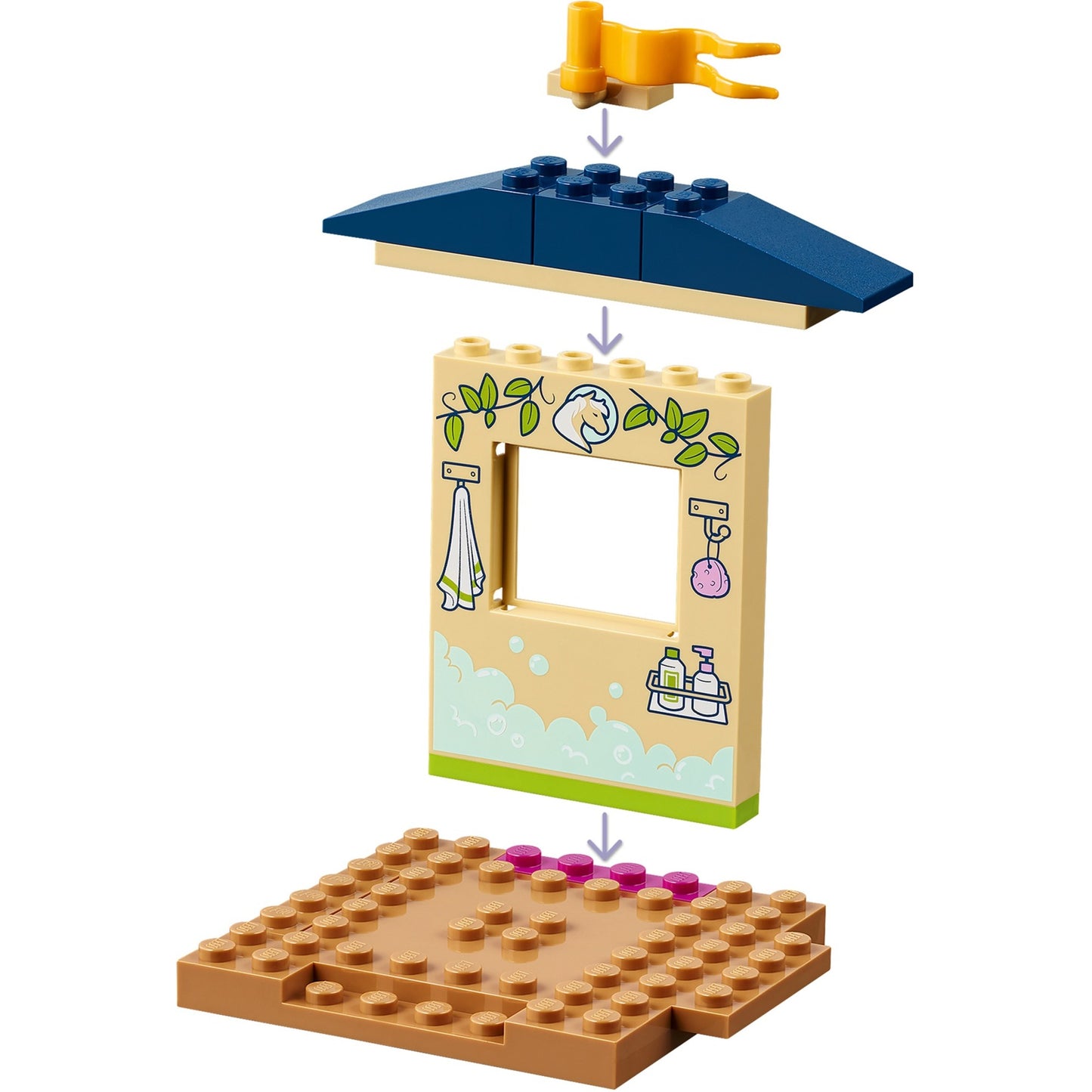 LEGO Friends 41696 Ponywasstal