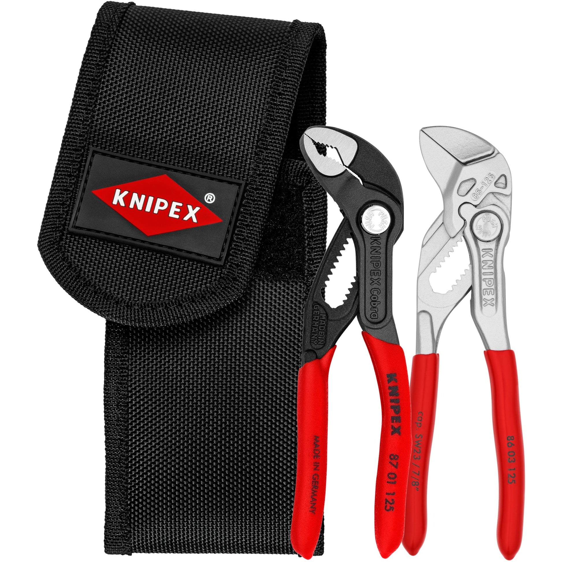 Knipex Mini-Tang Ensemble dans la courroie d'outils