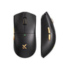 Souris de jeu sans fil ultra légère Mchose K7 (or noir, RVB, USB 2,4 GHz, 42 000 dpi)