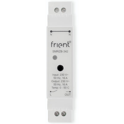 Relais relais din intelligent Frient (gris clair, zigbee)