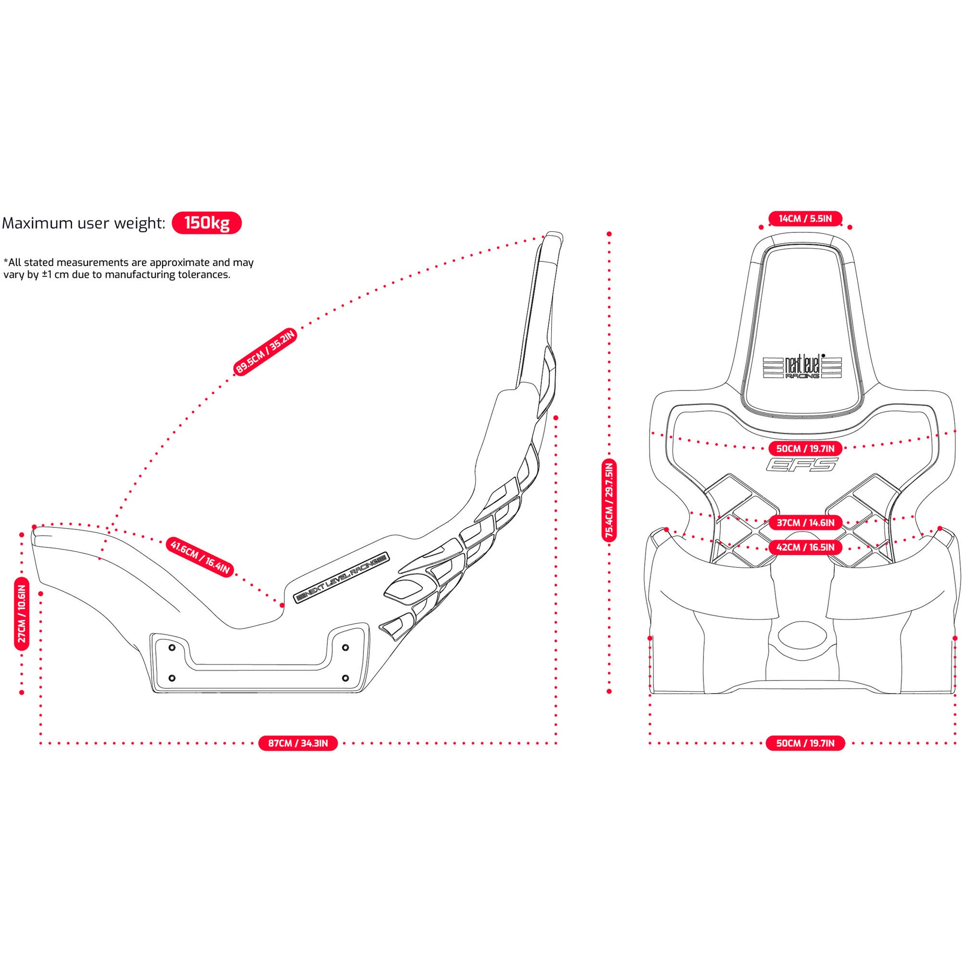 Chaise de jeu à siège de formule élite de course de niveau supérieur (noir)