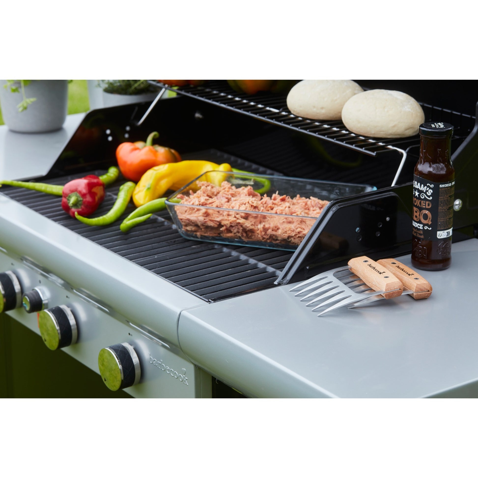 BarbeCook Ensemble de 2 griffes de viande