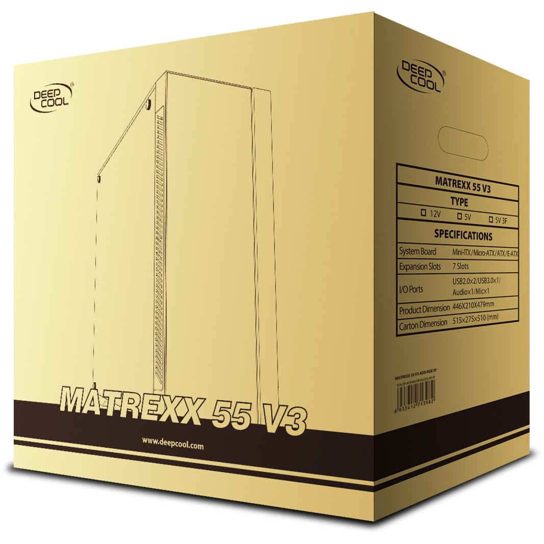 DeepCool MATREXX 55 V3 ADD-RGB 3F