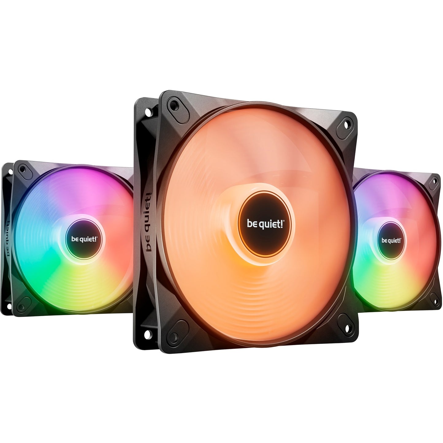 Soyez silencieux! Pack PWM Triple LX 120 mm léger