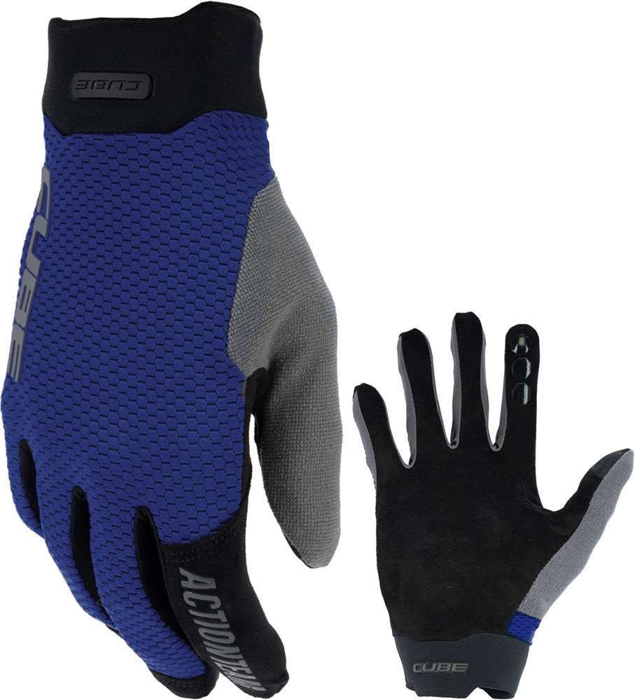 Cube gravitation x action team - gants de cyclisme